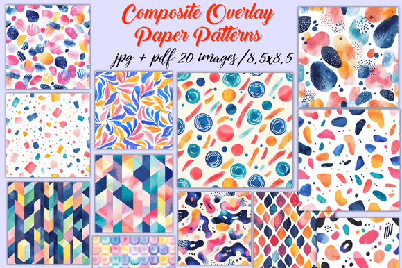Composite Overlay Paper Patterns