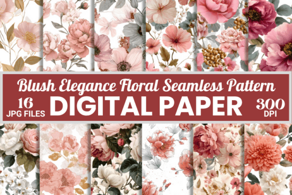 Transforming Digital Assets into Physical Memories: The Ultimate Guide to Blush Elegance Floral Seamless Patterns