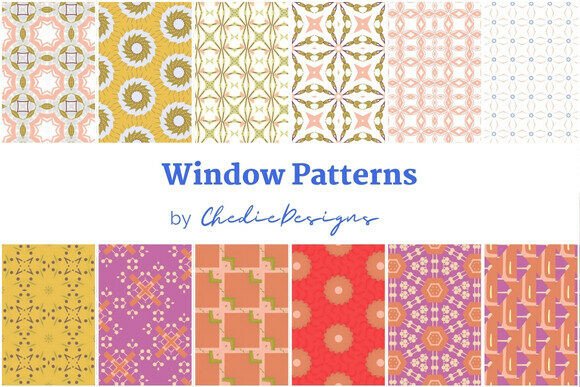 Window Surface Patterns: A Digital Design Asset
